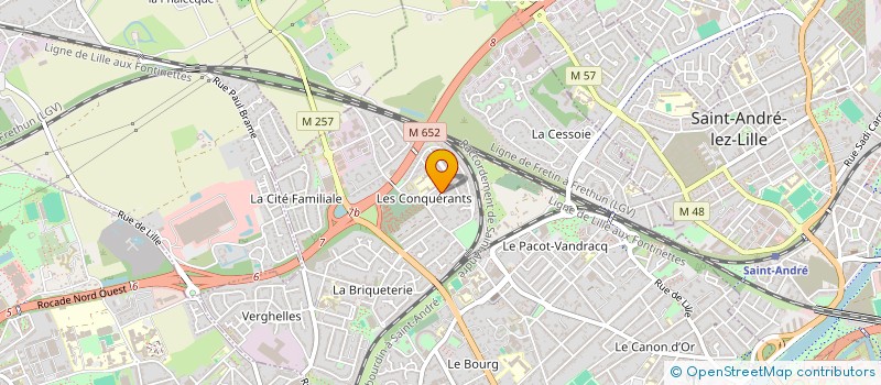 localisation de l'entreprise MADAME LEA FERTELLE à LAMBERSART