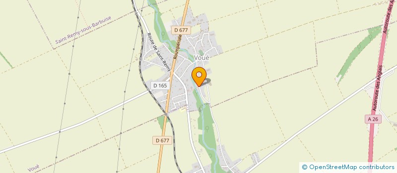 localisation de l'entreprise MADAME LEA FEVRE  VOUE