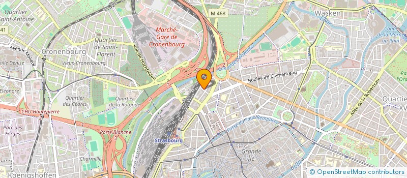 localisation de l'entreprise MADAME LEA FILLEUL à STRASBOURG
