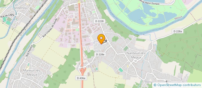 localisation de l'entreprise MADAME LEA FILLINGER à NANTEUIL-LES-MEAUX