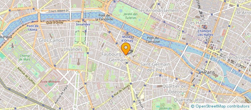 localisation de l'entreprise MADAME LEA FIORENTINO  PARIS