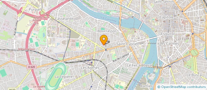 localisation de l'entreprise MADAME LEA FIORIO à TOULOUSE