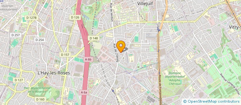 localisation de l'entreprise MADAME LEA FITERMAN à VILLEJUIF
