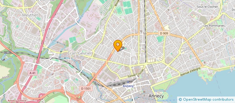 localisation de l'entreprise MADAME LEA FLEURENT à ANNECY