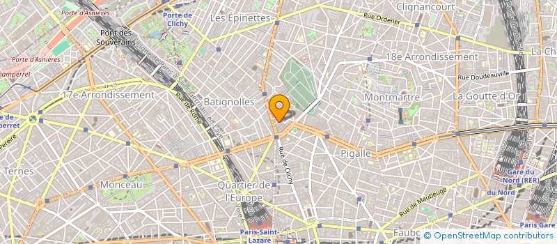 localisation de l'entreprise MADAME LEA FOMPERIE  PARIS