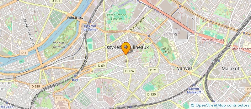 localisation de l'entreprise MADAME LEA FOSSEY à ISSY-LES-MOULINEAUX