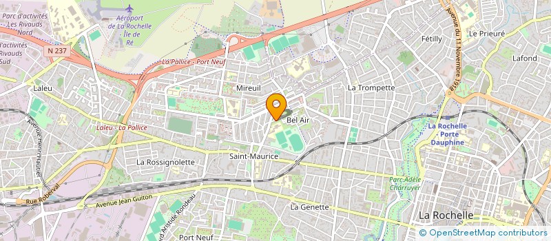 localisation de l'entreprise MADAME LEA FOUCHER  LA ROCHELLE