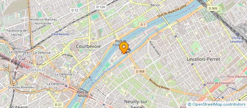 localisation de l'entreprise MADAME LEA FOURNION à NEUILLY-SUR-SEINE