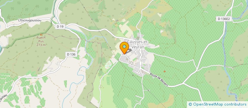 localisation de l'entreprise MADAME LEA FRANCOIS  CAUSSES-ET-VEYRAN