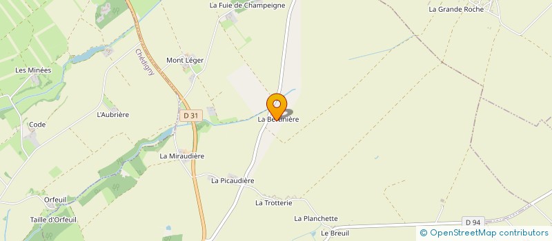 localisation de l'entreprise MADAME LEA FRAQUET à LA GAUDE