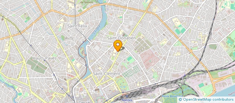 localisation de l'entreprise MADAME LEA FRESSINAUD-MASDEFEIX à NANTES