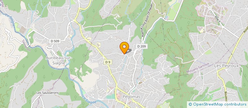 localisation de l'entreprise MADAME LEA FROMAJOT  PEGOMAS