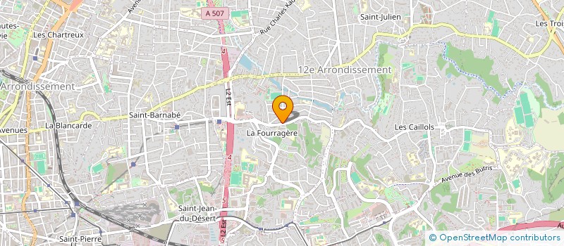 localisation de l'entreprise MADAME LEA FUSTER à MARSEILLE