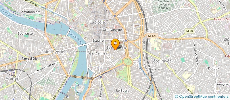 localisation de l'entreprise MADAME LEA GABRIEL à TOULOUSE