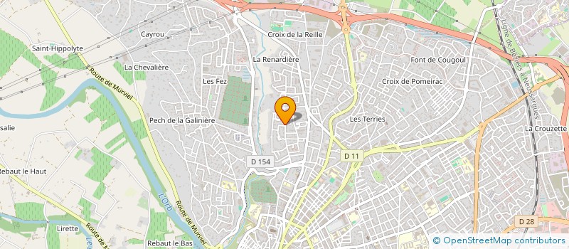 localisation de l'entreprise MADAME LEA GARCIA à BEZIERS