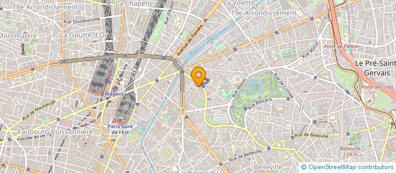 localisation de l'entreprise MADAME LEA GARCIA VEGA  PARIS