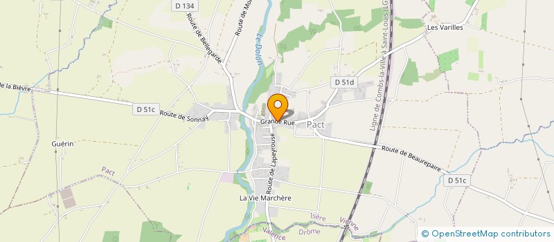 localisation de l'entreprise MADAME LEA GARCIANE  PACT