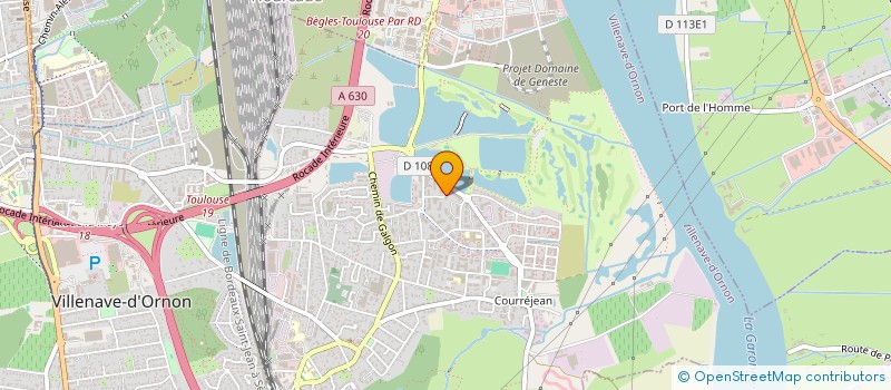 localisation de l'entreprise MADAME LEA GARGIULO  VILLANDRAUT