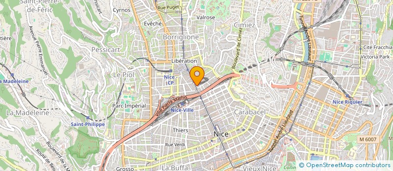 localisation de l'entreprise MADAME LEA GAUDON  NICE