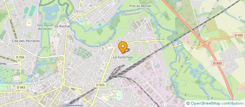 localisation de l'entreprise MADAME LEA GAUGUERY à CHATEAUROUX