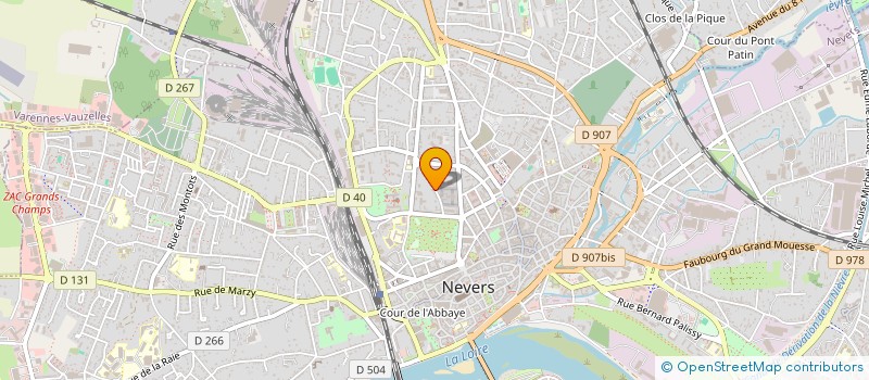 localisation de l'entreprise MADAME LEA GAUTHIER à NEVERS