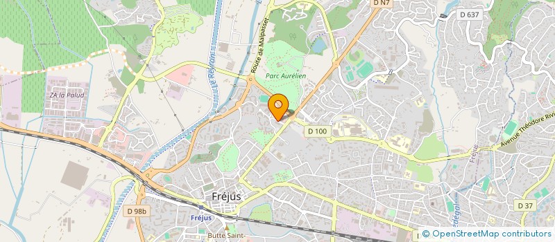 localisation de l'entreprise MADAME LEA GAYRARD-BOUZEREAU à FREJUS