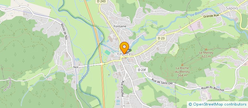 localisation de l'entreprise MADAME LEA GERARD  VAGNEY