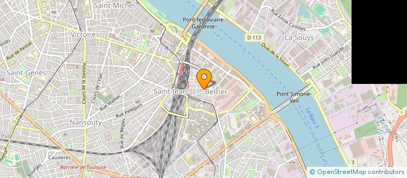 localisation de l'entreprise MADAME LEA GILBERT  BORDEAUX