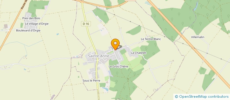 localisation de l'entreprise MADAME LEA GILLET  SAINTE-ANNE