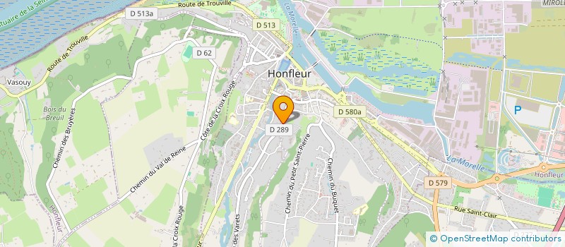 localisation de l'entreprise MADAME LEA GILLON à HONFLEUR