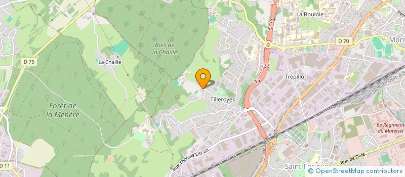 localisation de l'entreprise MADAME LEA GIRARDOT  BESANCON