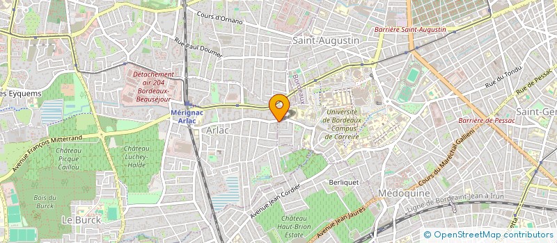 localisation de l'entreprise MADAME LEA GIRONIS  BORDEAUX