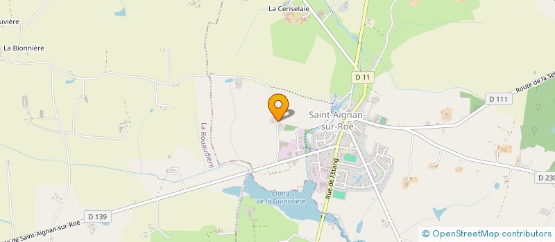 localisation de l'entreprise MADAME LEA GOHIER  SAINT-ERBLON