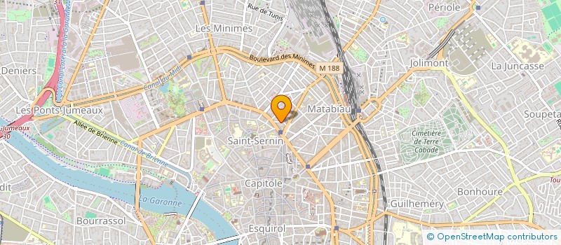 localisation de l'entreprise MADAME LEA GOHIN  TOULOUSE