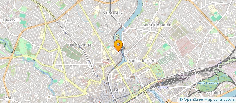 localisation de l'entreprise MADAME LEA GONNET à NANTES