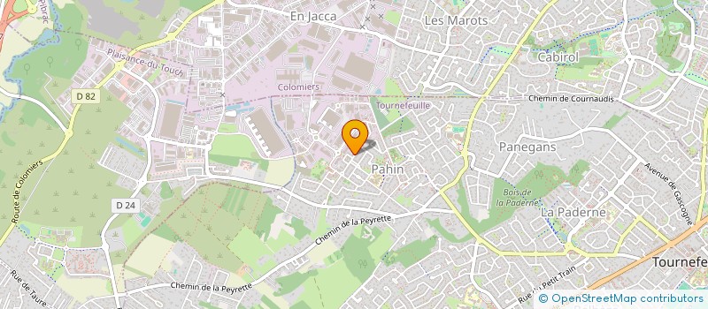 localisation de l'entreprise MADAME LEA GONZALES  TOURNEFEUILLE