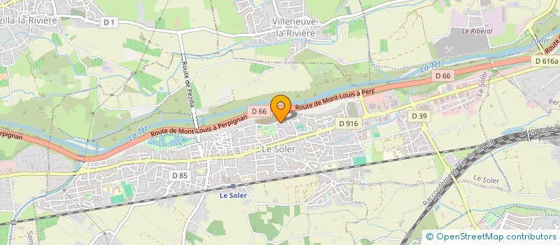 localisation de l'entreprise MADAME LEA GONZALEZ  LE SOLER