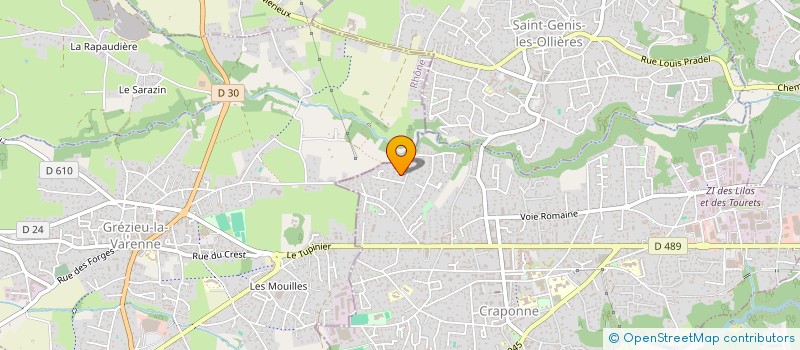 localisation de l'entreprise MADAME LEA GOOD  CRAPONNE