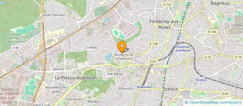 localisation de l'entreprise MADAME LEA GOVIGNON  LE PLESSIS-ROBINSON