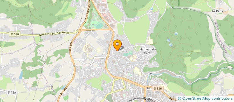 localisation de l'entreprise MADAME LEA GRAND à VOIRON