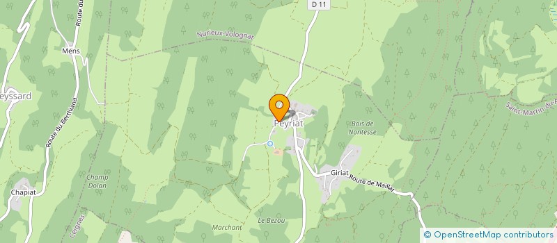 localisation de l'entreprise MADAME LEA GRANDCLEMENT  IZENAVE