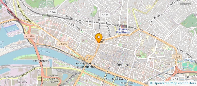 localisation de l'entreprise MADAME LEA GUERSENT  ROUEN