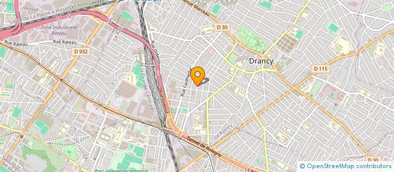 localisation de l'entreprise MADAME LEA GUGLIELMI à DRANCY