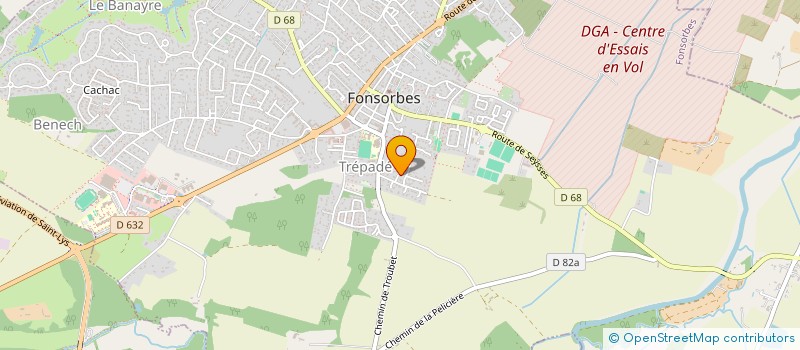 localisation de l'entreprise MADAME LEA GUIGNIER  TOURNEFEUILLE