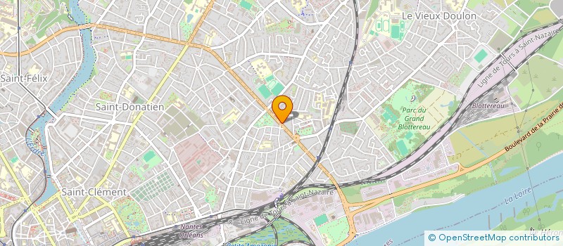 localisation de l'entreprise MADAME LEA GUILBAUD  NANTES