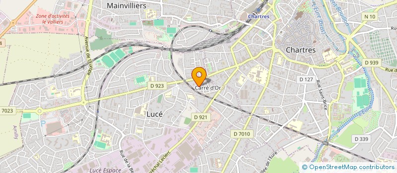 localisation de l'entreprise MADAME LEA GUILLARD à LUCE