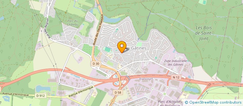 localisation de l'entreprise MADAME LEA GUILLEROT  PLAISIR