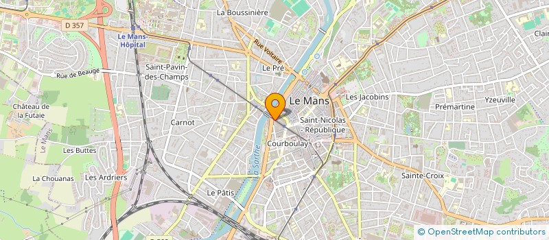 localisation de l'entreprise MADAME LEA GUILLOT  LE MANS