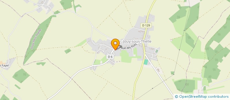 localisation de l'entreprise MADAME LEA GUILLUY  JOUY-SOUS-THELLE