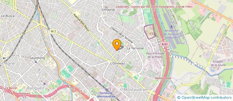localisation de l'entreprise MADAME LEA GUIRAUD à TOULOUSE